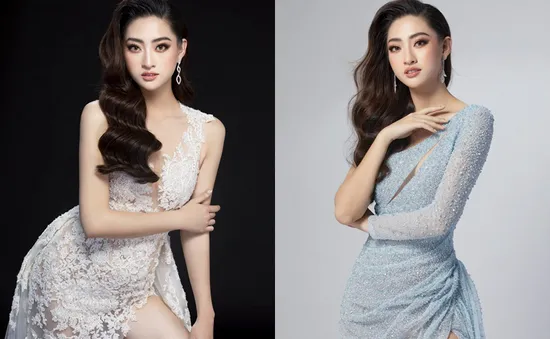 Hé lộ đầm dạ hội của Lương Thùy Linh trước giờ G chung kết Miss World 2019