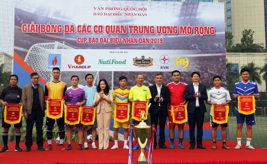 Khai mạc Giải Bóng đá các cơ quan Trung ương mở rộng - Cúp báo Đại biểu Nhân dân