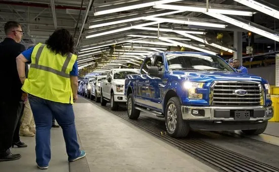 Ford thu hồi hơn 600.000 ô tô do lỗi hệ thống phanh