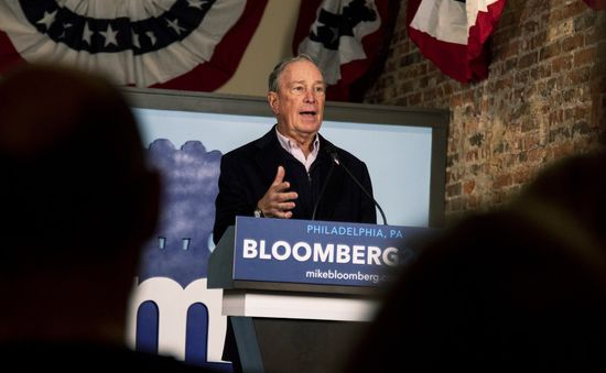 Tỷ phú Michael Bloomberg chi “khủng” cho quảng cáo