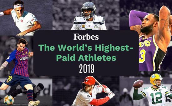 VĐV thể thao nào kiếm tiền nhiều nhất trong 10 năm qua theo thống kê của Forbes?