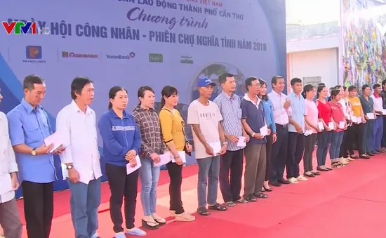 Cần Thơ tổ chức "Ngày hội Công nhân - Tết sum vầy"