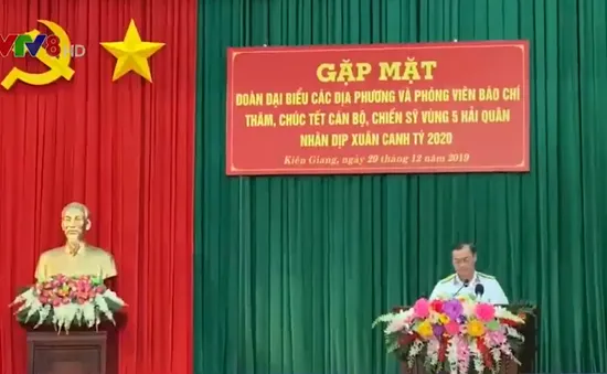 Lễ gặp mặt Đoàn đại biểu thăm, chúc tết các đảo Tây Nam