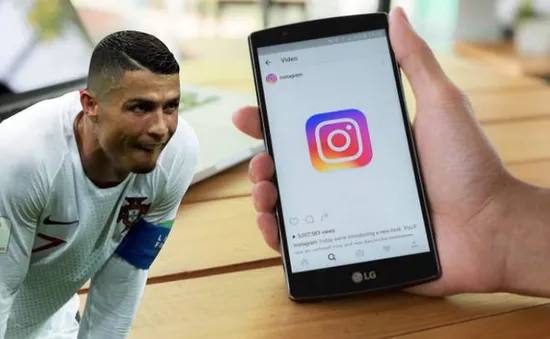 Ronaldo vô địch kiếm tiền trên Instagram năm 2019