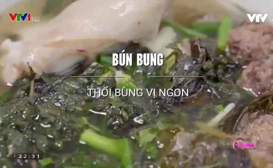 Thưởng thức bún bung - đặc sản Thái Bình