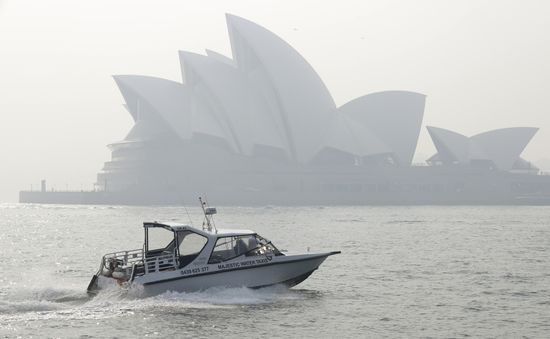 Thành phố Sydney, Australia chìm trong khói bụi