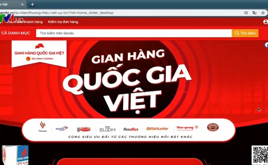 Tập trung các thương hiệu tại gian hàng Quốc gia Việt Nam trên thương mại điện tử