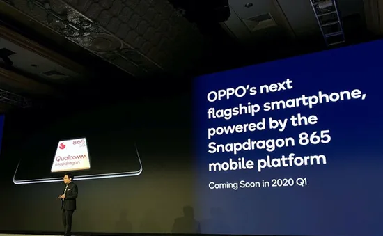 Oppo ra mắt smartphone 5G với chip Snapdragon 865 trong quý I/2020