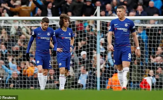 Lộ rõ sự tệ hại tột cùng của Chelsea trước Man City qua các con số