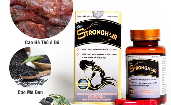 Cẩn trọng với thông tin quảng cáo thực phẩm bảo vệ sức khỏe Stronghair