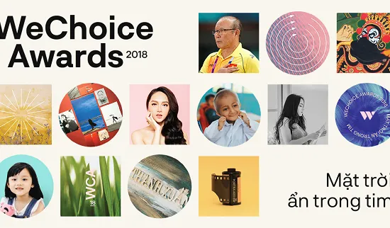 Những câu nói truyền cảm hứng tại WeChoice Awards 2018