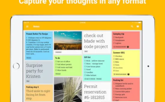 Google Keep đã hỗ trợ sử dụng trên Apple Watch