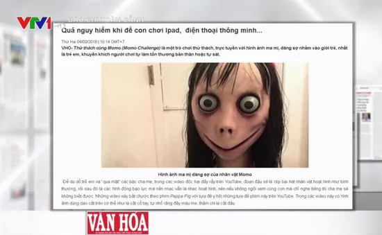 Quái vật Momo: Ám ảnh trò chơi tự sát nguy hiểm