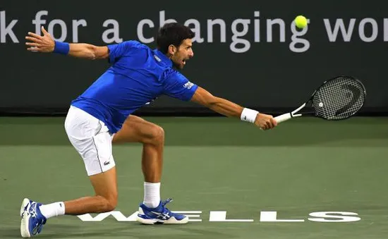 Indian Wells 2019: Hạt giống số 1 Novak Djokovic dừng bước tại vòng 3