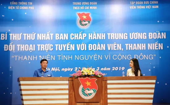 Bí thư thứ nhất Ban chấp hành Trung ương Đoàn đối thoại trực tuyến với đoàn viên, thanh niên cả nước