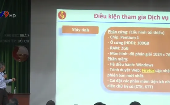 Tập huấn triển khai dịch vụ công trực tuyến kho bạc nhà nước