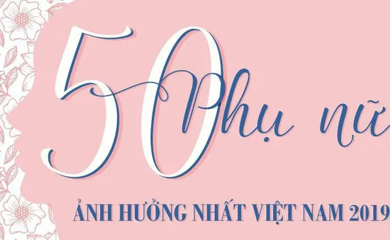 INFOGRAPHIC 50 phụ nữ ảnh hưởng nhất Việt Nam 2019