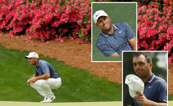 Francesco Molinari dẫn đầu sau vòng 3 giải Golf The Masters 2019