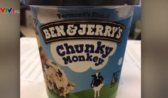 Mỹ thu hồi 2 loại kem của hãng Ben and Jerry's