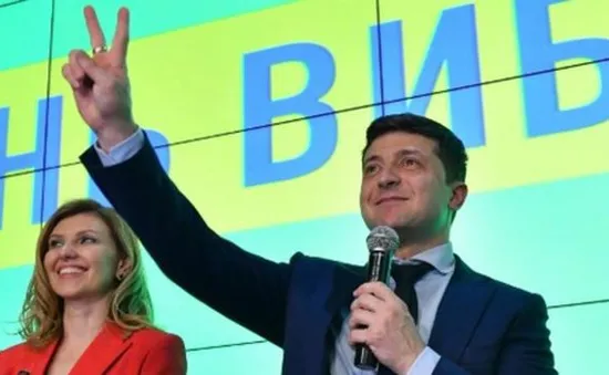 Ông Zelensky thắng cử Tổng thống Ukraine