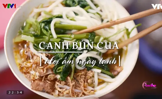 Canh bún cua - Món ngon khi trời lạnh