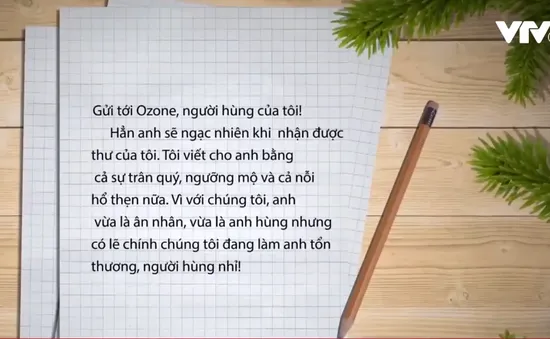 “Người hùng của tôi là tầng Ozone” đoạt giải nhất cuộc thi viết thư quốc tế 2019