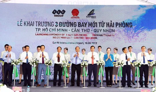 Mở thêm 3 đường bay mới từ Hải Phòng