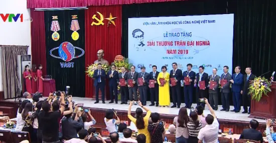 Trao giải thưởng khoa học Trần Đại Nghĩa năm 2019