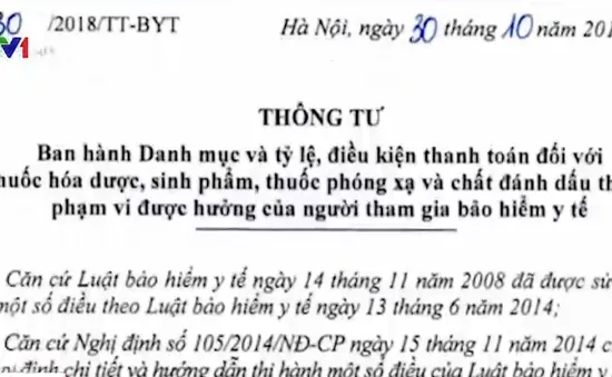 Vẫn còn bất cập khi thực hiện Thông tư 30 của Bộ Y tế