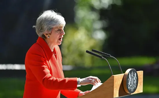 Thủ tướng Anh Theresa May sẽ từ chức vào ngày 7/6