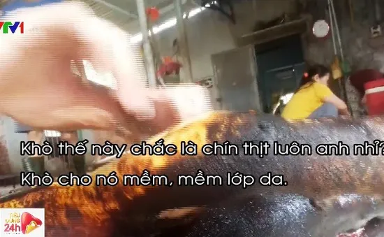 Kinh hãi công nghệ làm giả thịt lợn rừng