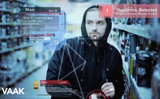 Phần mềm phát hiện người có ý định ăn cắp trong cửa hàng