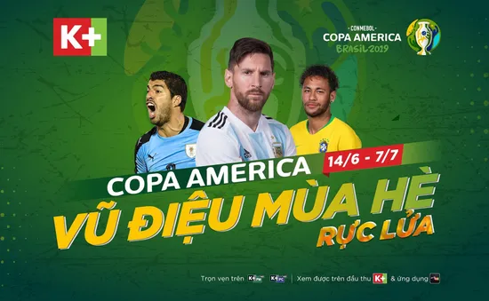 Lịch thi đấu và trực tiếp bóng đá Copa America 2019: Brazil, Argentina tranh ngôi vương?