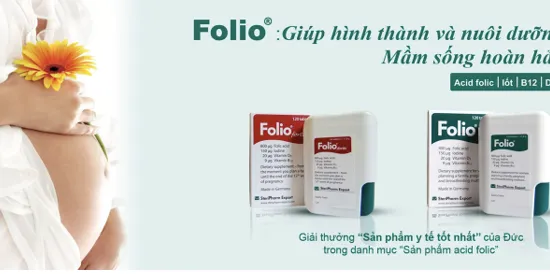 Hướng dẫn Mẹ bầu mua bổ bầu Folio® chính hãng của Đức