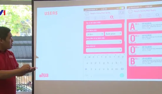 Lần đầu tiên có ứng dụng hiến máu tình nguyện online