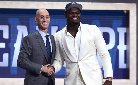 Zion Williamson được chọn ở vị trí số 1 NBA Draft 2019