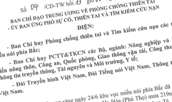 Chủ động ứng phó với diễn biến mưa lũ bất thường, cực đoan ở miền núi phía Bắc