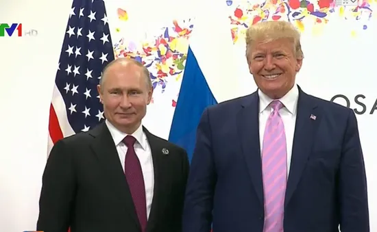 Tổng thống Nga Putin gặp Tổng thống Mỹ Donald Trump bên lề G20