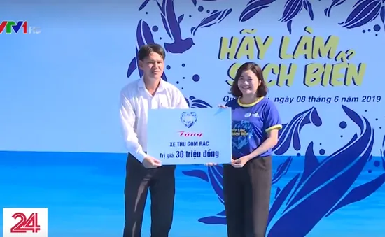 Lễ ra quân chiến dịch Hãy làm sạch biển năm 2019