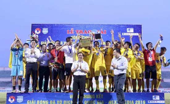 U17 Thanh Hóa đăng quang ngôi vô địch Giải bóng đá U17 Quốc gia 2019