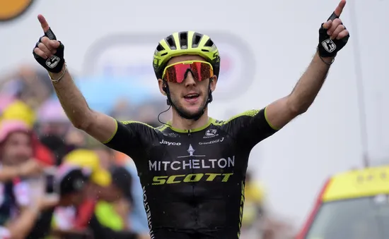 Simon Yates về nhất chặng 15 giải xe đạp Tour de France