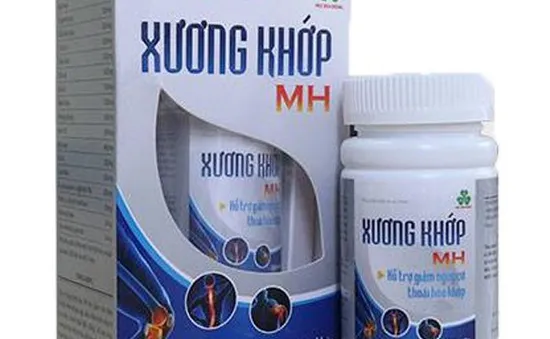 Thực phẩm Xương khớp MH quảng cáo gây hiểu nhầm công dụng