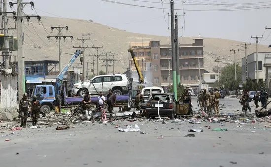 Đánh bom liên hoàn tại Kabul (Afghanistan) gây nhiều thương vong