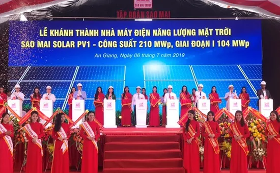 An Giang: Nhà máy năng lượng mặt trời thúc đẩy kinh tế - xã hội địa phương