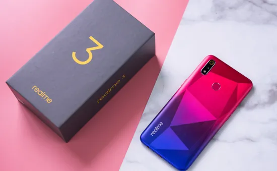 Realme 3 có thêm phiên bản màu hồng kim cương