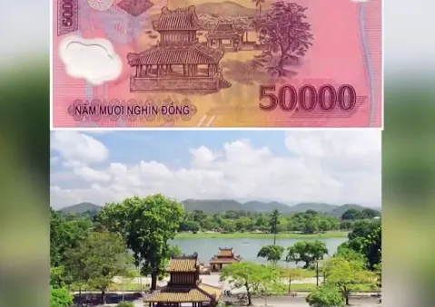 Ký ức về địa danh Huế trên tờ tiền Việt Nam