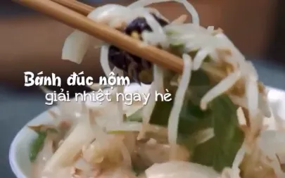 Bánh đúc nộm - Món ăn giải nhiệt mùa hè