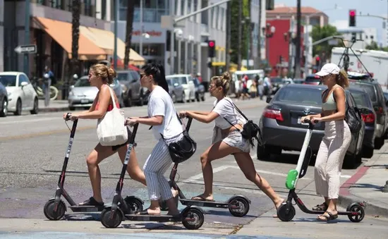 Mỹ: Thành phố Atlanta cấm xe scooter điện và xe đạp điện vào ban đêm