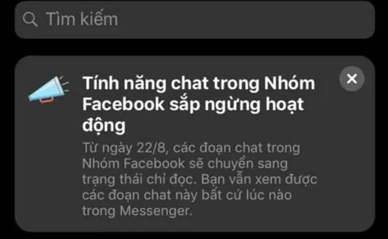 Thông báo ngắn gọn của Facebook khiến hàng triệu người hoang mang