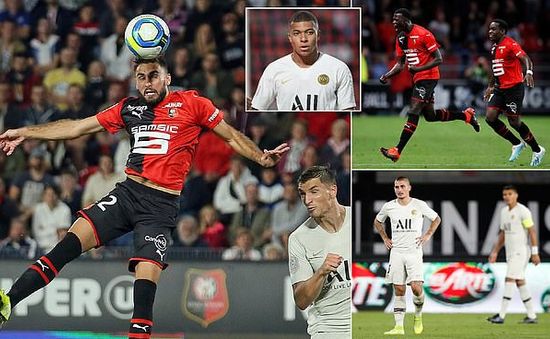 PSG bất ngờ thất bại trước Rennes tại Giải VĐQG Pháp, Ligue I